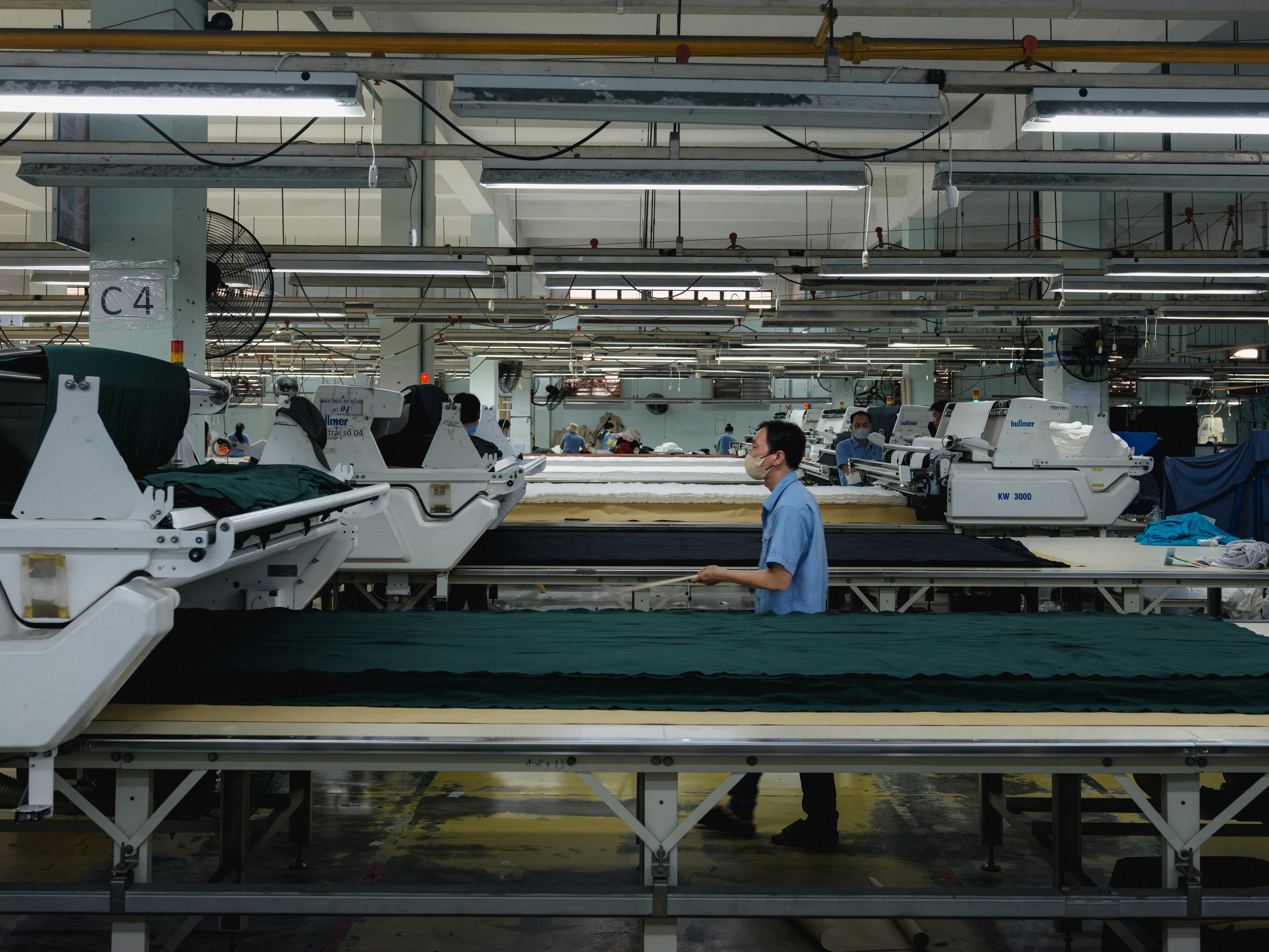 Factory machinery and production