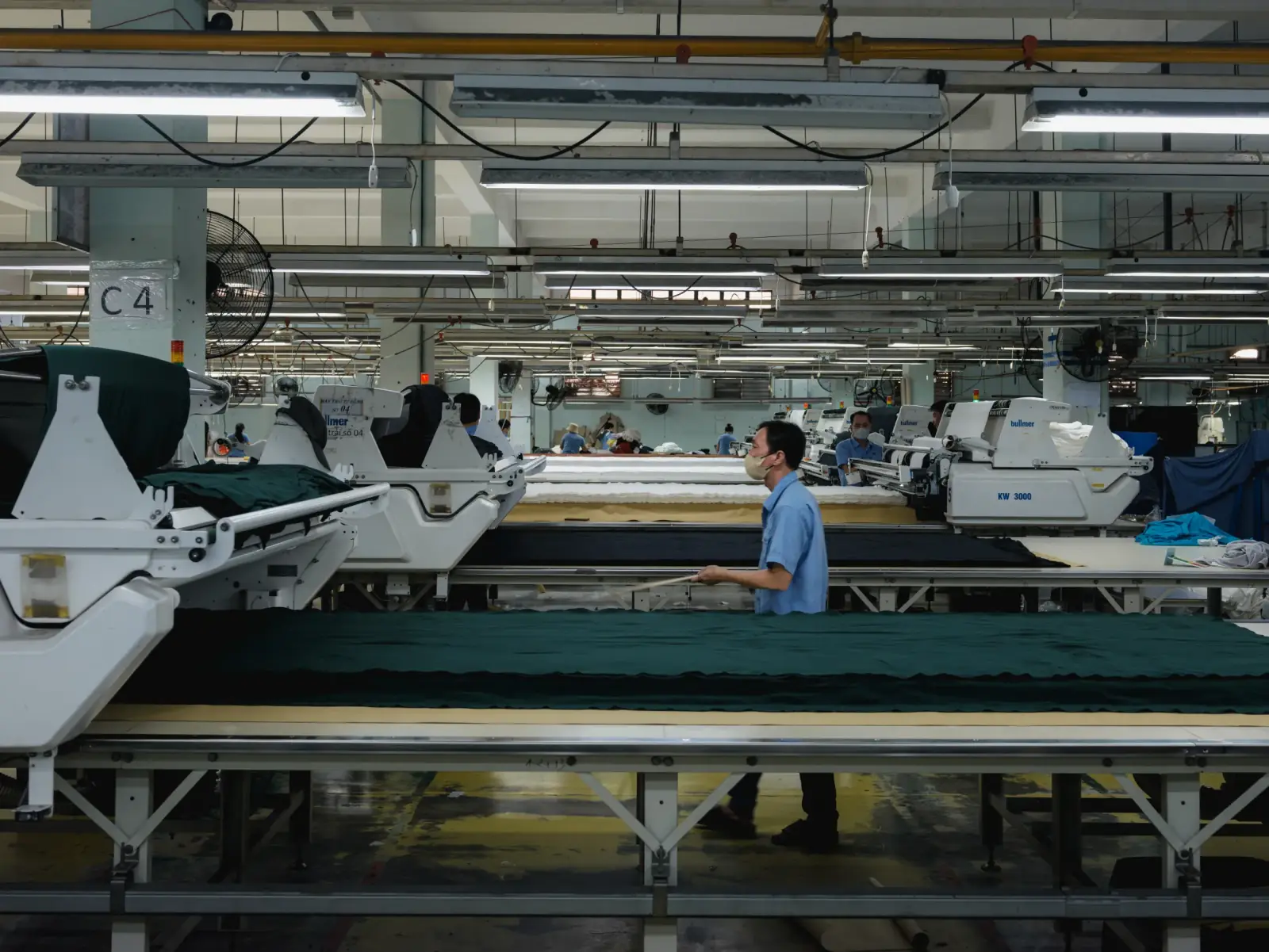 Factory machinery and production